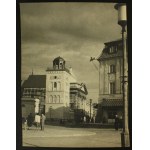 Stara Warszawa [Krakowskie Przedmieście] fotografia Eugeniusz Haneman [vintage print 1951]