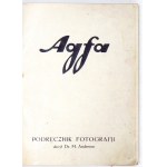 ANDERSEN M. - Agfa. Handbuch der Fotografie. Berlin [1930?]. Agfa. 16d, S. 336, ausklappbare Tafeln lose....