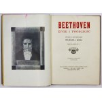 LENZ Wilhelm v. - Beethoven. Leben und Werk. Eine künstlerische Studie. Warschau [...] Nakł. Pawel Miks. 8, s. 143, [1]...
