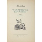 DUMAS A. - W dwadzieścia lat później. Obw. i ilustr. Jerzy Skarżyński