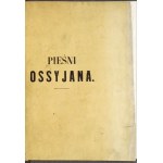 [MACPHERSON James] - Songs of Ossian. New translation from the English [by Theophilus Zebrawski]....