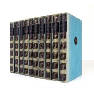 Set of 10 books by Maurice Maeterlinck - Bibl. Nobel Laureates 1923-[1931].