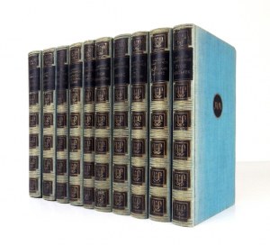 Zestaw 10 książek Maurycego Maeterlincka - Bibl. Laureatów Nobla 1923-[1931]