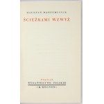 Satz von 10 Büchern von Maurice Maeterlinck - Bibl. Nobelpreisträger 1923-[1931]