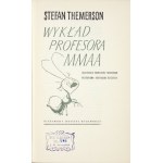 THEMERSON S. - Wykład profesora Mmaa. Ilustr.e F. Themerson. Pierwsze polskie wyd.