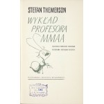 THEMERSON S. - Lecture by Professor Mmaa. Illustr.e F. Themerson. First Polish ed.