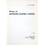 COXETER H. - Eine Einführung in die Geometrie. Mit Widmung an H. Steinhaus