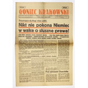 Kraków GONIEC. The second period of struggle begins. No one can defeat Germany in the fight for just rights!