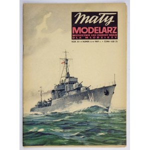 MAŁY Modelarz. R. 12, nr 6: 1969. Polski niszczyciel Wicher