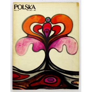 POLSKA. Czasopismo ilustrowane. 1967, nr 6. Okł. Jan Lenica