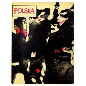 POLSKA. Czasopismo ilustrowane. 1967, nr 11. Okł. Waldemar Świerzy