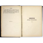 BRONIKOWSKI Ksawery - Pamiętniki polskie zebrane przez ... T.1-2 (in 1 Bd.). Przemyśl 1883-1884. hrsg. von A. Kaczurba. 8,...