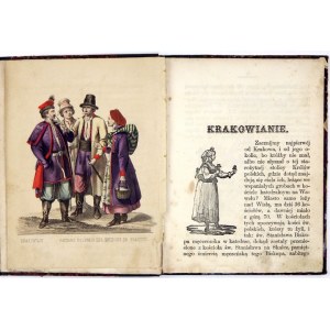 A TALE of the clothing, customs and habits of the Polish people. With 12 colored pictures and with 26 woodcuts. Cracow ...