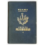 PIŁSUDSKI Józef - Pisma zbiorowe.  T. 1-10. Oprawa oryg. płótno złocone