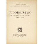 SAWICKI Jerzy - Völkermord. Von der Idee bis zum Kongress 1933-1948. Krakau 1949. Verlag L. J. Jaroszewski....