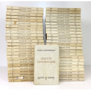 historische Notizbücher. Paris. Die ersten 50 Bände. 1962-1979.