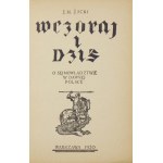 ŻYCKI J. M. - Yesterday and today. O sejmowładztwo w dawnej Polsce. Cover. Stefan Norblin.