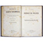KREMER Józef - Reise nach Italien. T. 2 (Beschreibung von Venedig, Fortsetzung, Padua, Verona....