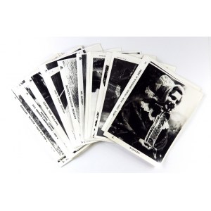 [POLAND - views of cities] - set of 54 black and white photographic reproductions of Polish cities. Warsaw [B. d.]...