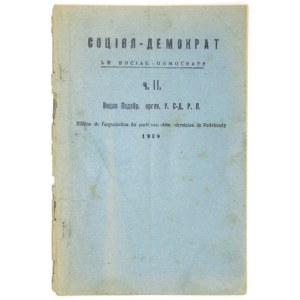 SOCIYAL-DEMOKRAT. No. 2: IX 1929.