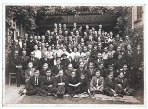 Pierwszy zjazd młodzieży polskiej w Lille. 1937 [fotografia]