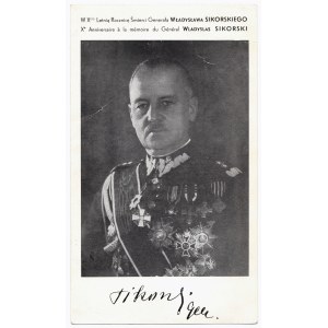 [Zum Gedenken an den 10. Todestag von General Władysław Sikorski am Tag der Einweihung der Gedenktafel zu seinen Ehren in der Rue Jacob 58, Paris.