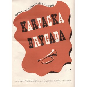 HEMAR Marian - Karpacka Brygada. [Anglia] 1943.