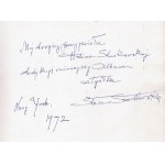 [Luftfahrt, 2. Weltkrieg] SADLOWSKA Sława - Album der polnischen Flieger. 1947 [Widmung des Autors].