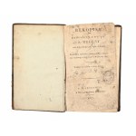 [NAPOLEON] LULLIN DE CHÂTEAUVIEUX F. - Manuscript sent from the island of S. Helena by unknown means, Warsaw 1817