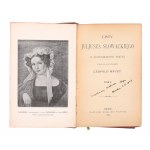 SŁOWACKI Juliusz - Letters of Juliusz Słowacki from the poet's autographs. Published for the first time by Leopold Meyet. Lvov, 1899.