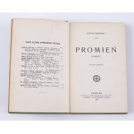 ŻEROMSKI Stefan - Promień. A Novel, Warsaw 1910