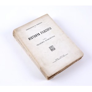 DZIEDUSZYCKI Wojciech - Historya filozofii. Volume I. Ancient philosophy, Brody-Lviv 1914
