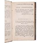 [PIOTROWSKi Jan] Opisanie Obrządków Religiynych [Kraków 1815] / [GERTNER Franciszek] Stoletni KALENDARZ od roku 1807 aż do 1907