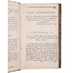[PIOTROWSKi Jan] Opisanie Obrządków Religiynych [Krakow 1815] / [GERTNER Franciszek] A Hundred-Year Calendar from 1807 until 1907