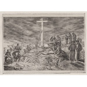 PROCHASKA Franciszek (1891-1972) - Photo from the Cross. Copperplate.