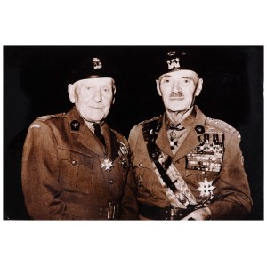 Photograph of Generals Wladyslaw Anders and Stanislaw Maczek.