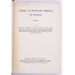 [NITSCH K.] Publications of the Polish Academy of Arts and Sciences in Cracow 1912-1923 [geography, literature, linguistics, history].