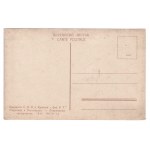 Zestaw 3 kart pocztowych z aktorami teatru ukraińskiego [Kraków] 1919