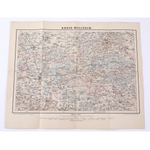 [MILICZ] Kreis Militsch. Map.