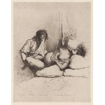 Mihaly VON ZICHY (1827-1906), Scena erotyczna, początek XX wieku