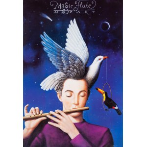 Magic flute / Mozart - proj. Rafał OLBIŃSKI (ur. 1943)
