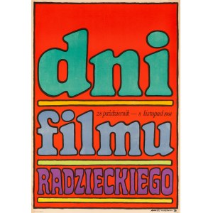 Dni Filmu Radzieckiego, 28 październik-8 listopad 1968 - proj. Andrzej KRAJEWSKI (1933-2018)