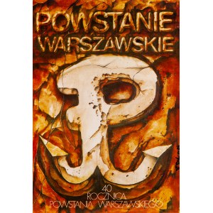 Warschauer Aufstand - 40. Jahrestag des Warschauer Aufstands - entworfen von Jakub EROL (1941-2018), 1984