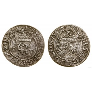 Polska, szeląg, 1586, Olkusz