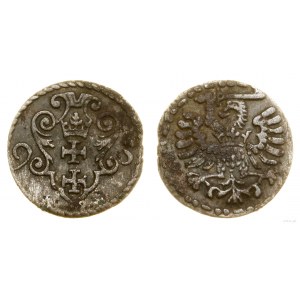 Polska, denar, 1595, Gdańsk