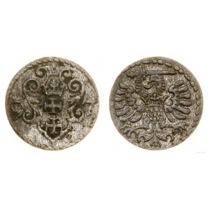 Polska, denar, 1597, Gdańsk