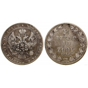 Polska, 1 1/2 rubla = 10 złotych, 1836 MW, Warszawa