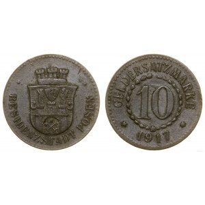 Wielkopolska, 10 fenigów, 1917