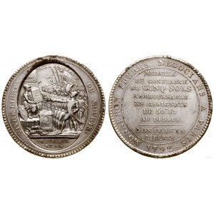 Francja, medal - 5 sols, 1792