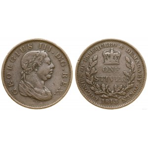 Gujana, 1 stiver, 1813, Londyn